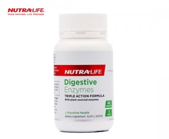 Nutralife 纽乐 植物消化酵素 60粒 Nutralife 纽乐 植物消化酵素 60粒